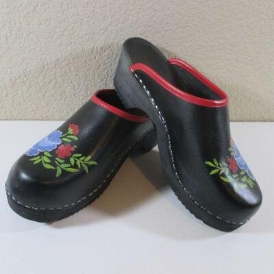 Hanna Anderson Clog Hand-painted -Brazil made Shoes 