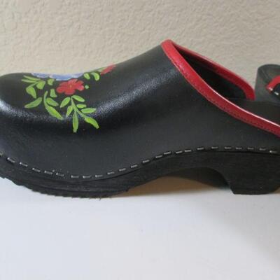Hanna Anderson Clog Hand-painted -Brazil made Shoes 