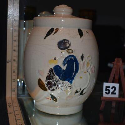 McCoy Dutchman Cookie Jar w/Lid  