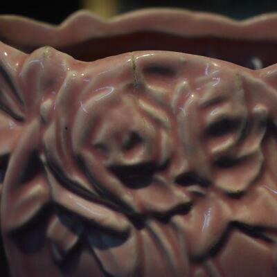 1940 McCoy Heart Vase 