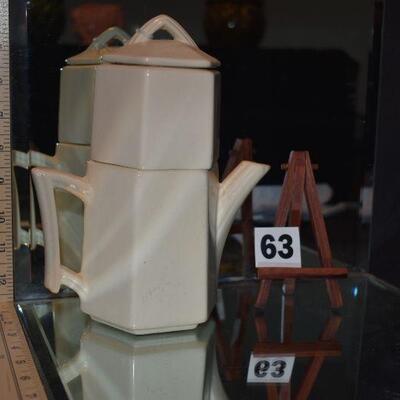 1945 McCoy Coffee Pot w/Infuser 