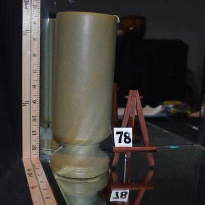 1941 McCoy Floraline Footed Vase 