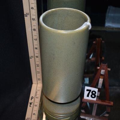1941 McCoy Floraline Footed Vase 