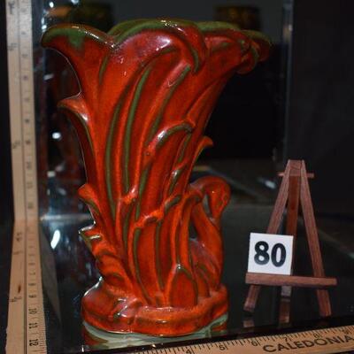 1940 McCoy Swan Vase 