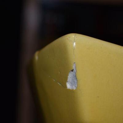McCoy 2-handled Yellow Vase 