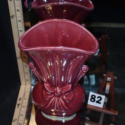 McCoy Vase with Bow