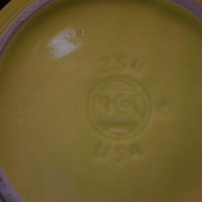 McCoy Yellow Cookie Jar with Lid 