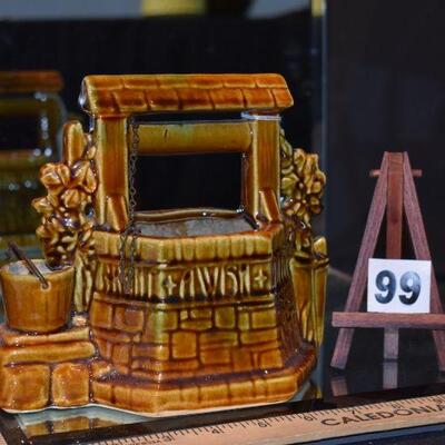 1940 McCoy Wishing Well Planter 