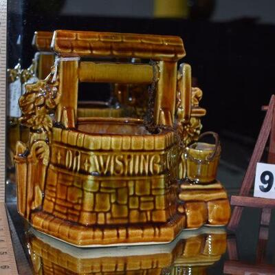 1940 McCoy Wishing Well Planter 