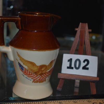 1976 McCoy Spirit of '76 Creamer Pitcher