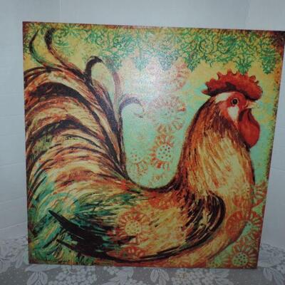 ROOSTER JAR - WALL ART AND MORE