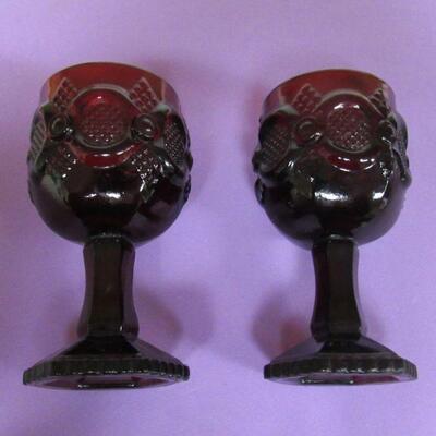 Sylvan's California Salt/Pepper, 2 Avon Cape Cod Wines, Lamp Bottom
