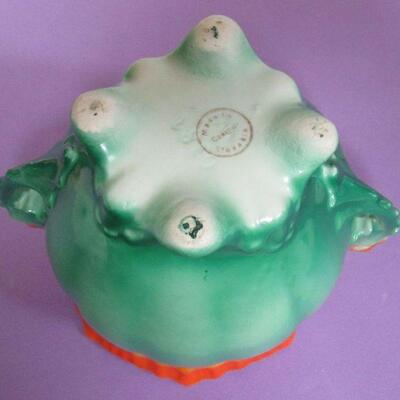 Czechoslovakia Small Planter with Griffin Heads