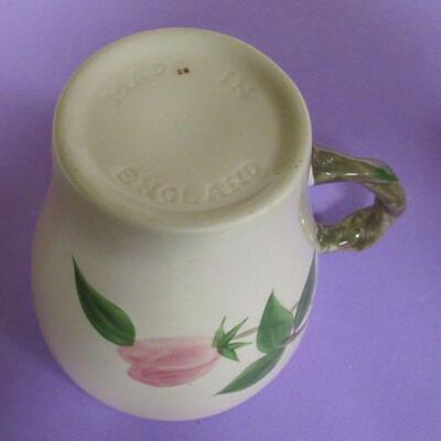 Franciscan Desert Rose Cups, Mug and Creamer