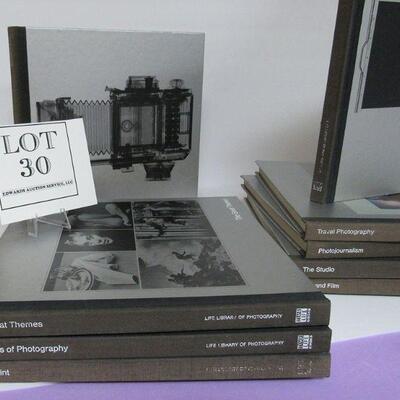 Set of 9 Time Life  Library of Photography Books 1970