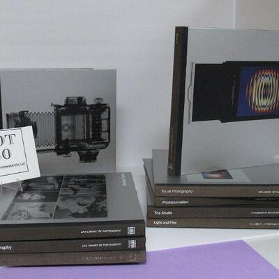 Set of 9 Time Life  Library of Photography Books 1970