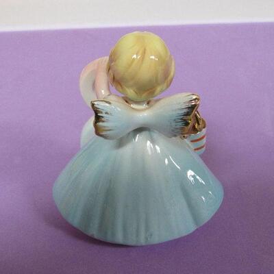 Vintage Nick Knacks, Josef Originals 3Yr Angel, Child's Bust, Enesco Girl, More