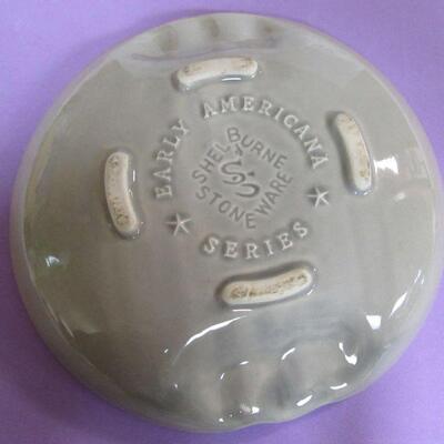 Vintage Shelburne Stoneware Early American Series Ask Tray