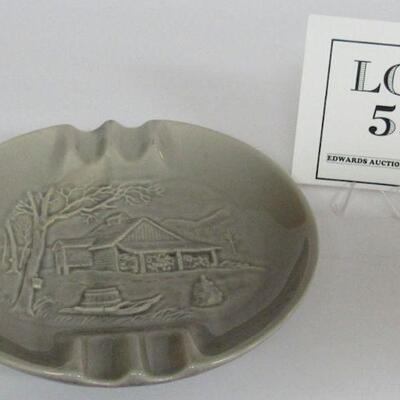 Vintage Shelburne Stoneware Early American Series Ask Tray