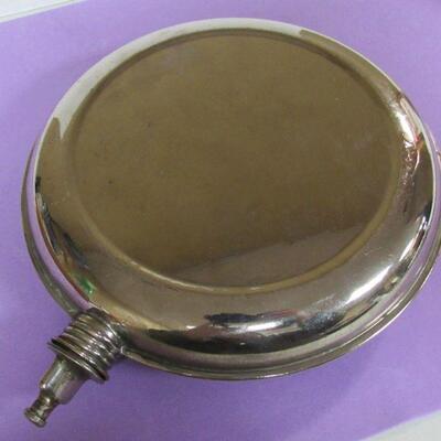 Vintage Pewter Gravy Pan, Wearever Metal Juicer, Metal Hot Water Bottle Star Brand
