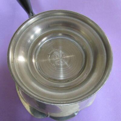 Vintage Pewter Gravy Pan, Wearever Metal Juicer, Metal Hot Water Bottle Star Brand