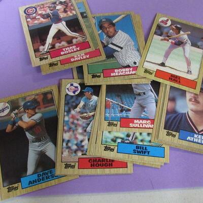 1987 Tops Complete Set Baseball Cards Unused