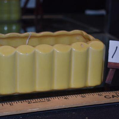 McCoy Yellow Planting Dish 