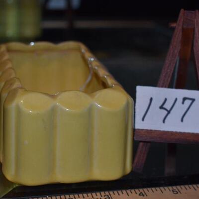 McCoy Yellow Planting Dish 