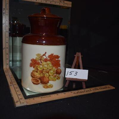 McCoy 1973 Canister Fruit Festival w/Cover 