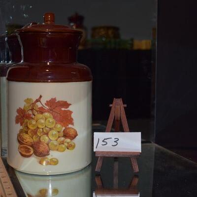 McCoy 1973 Canister Fruit Festival w/Cover 