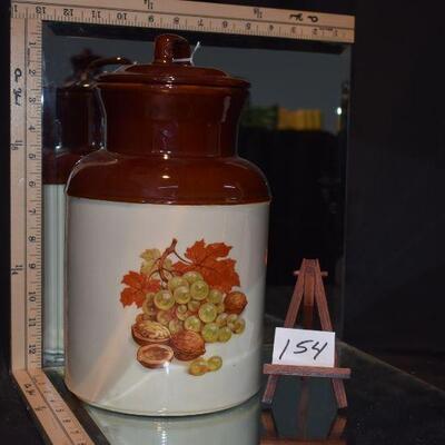 McCoy 1973 Canister Fruit Festival with Cover 
