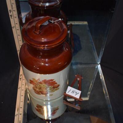 McCoy 1973 Canister Fruit Festival with Cover 