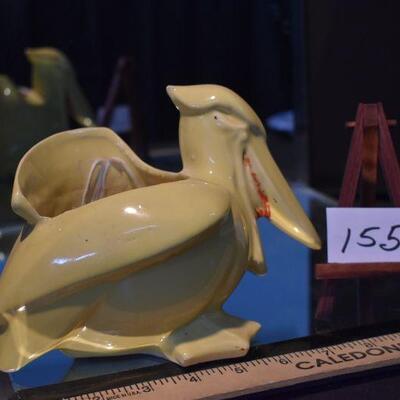 McCoy 1940 Yellow Pelican Planter 