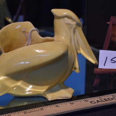 McCoy 1940 Yellow Pelican Planter 