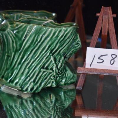 McCoy 1950 Green Stump Planter 