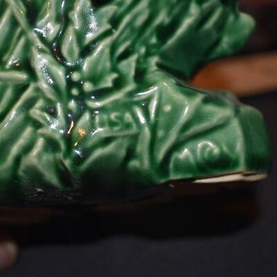 McCoy 1950 Green Stump Planter 
