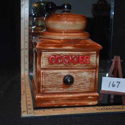McCoy Coffee Grinder Cookie Jar 