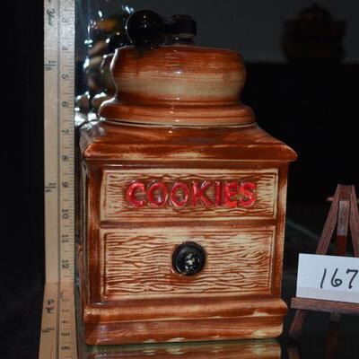 McCoy Coffee Grinder Cookie Jar 