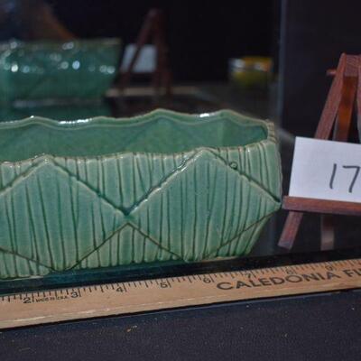 McCoy 1950 Green Planting Dish 