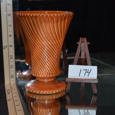 McCoy 1962 Swirl vase Swirl-line 