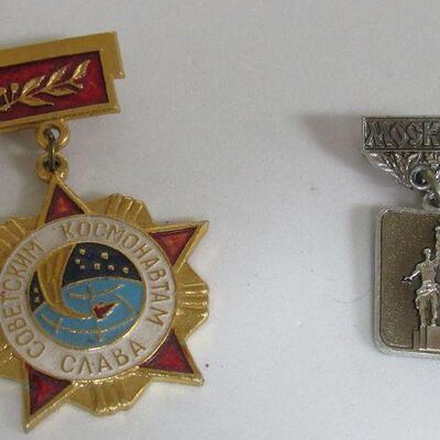 2 Foreign Pins Possibly Russian