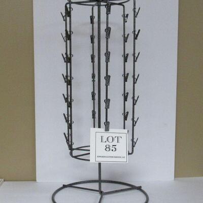 Revolving Store Display Spindle Clip On Rack Unused