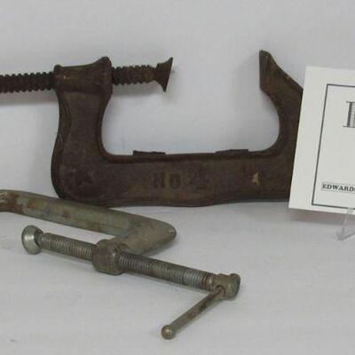 2 C Clamps 4"