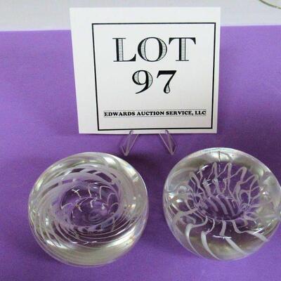 Contemporary Art Glass Candle Holders
