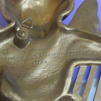 Huge Vintage 1963 Syroco Angel Plaques