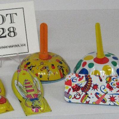 Tin Noisemakers