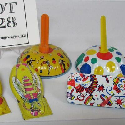 Tin Noisemakers