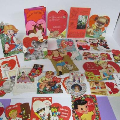 Vintage Through 1970s Valentine Cards, Postcards, Greeting Cards