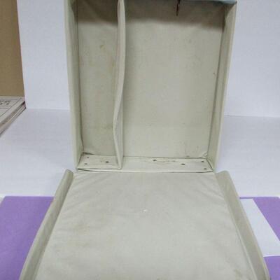 Doll Lot: Barbie Case, Ms Revlon Style Bride Doll, Lg Doll With Braids, Baby Doll and Tiny Doll