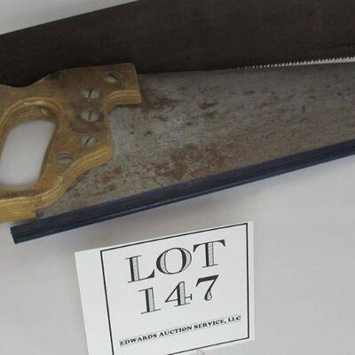 2 Old Hand Saws